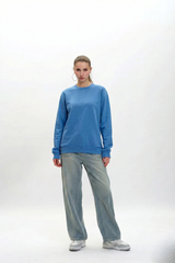 Blue Sweatshirt For Girls