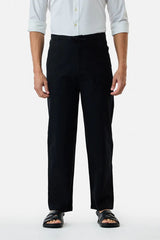 Relaxed Fit Linen Blend Trouser