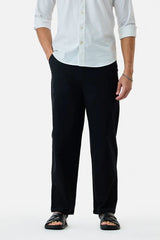 Relaxed Fit Linen Blend Trouser
